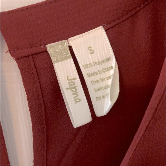 Rust colored blouse - Picture 2 of 2